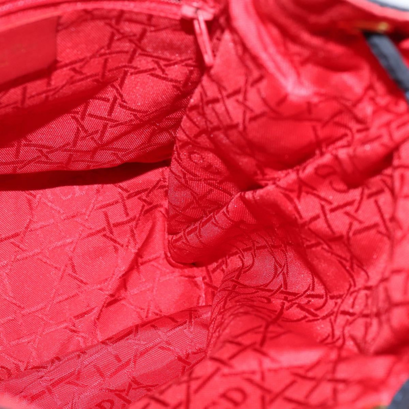 【日本直送】Christian Dior Canage 肩膀包款 尼龍 海軍藍 金色 正品 146576-18