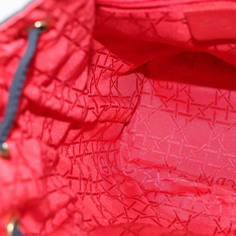 【日本直送】Christian Dior Canage 肩膀包款 尼龍 海軍藍 金色 正品 146576-19