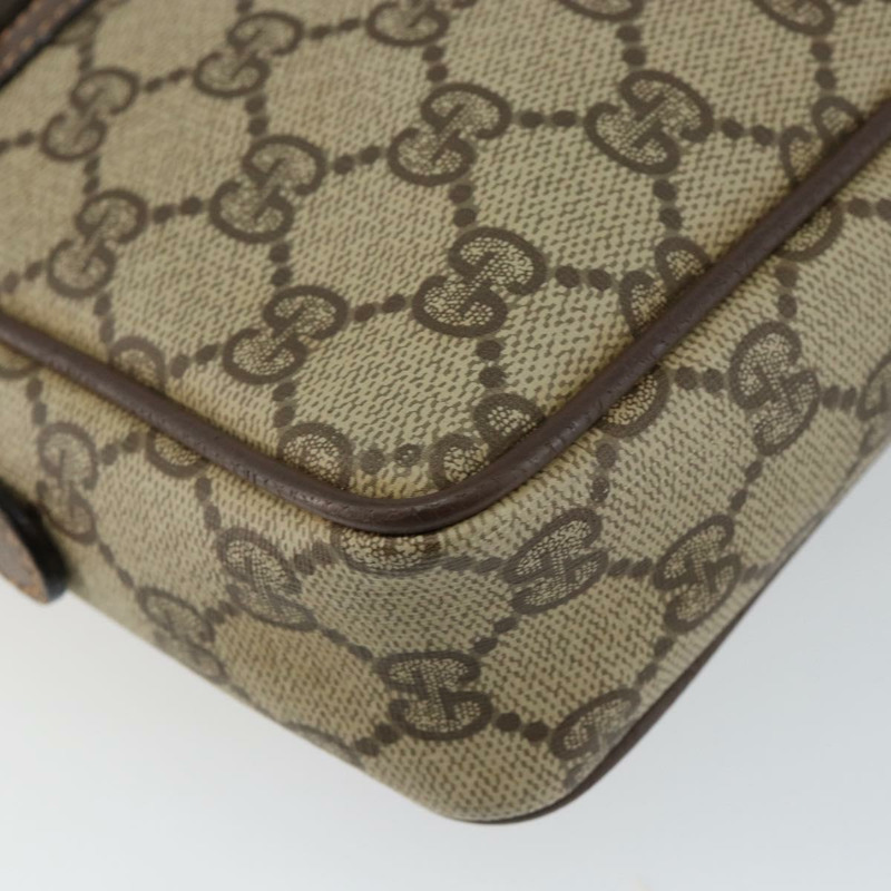 【日本直送】GUCCI GG Supreme 手拿包 PVC 米色 金色 56 01 052 正品 ep11369-13