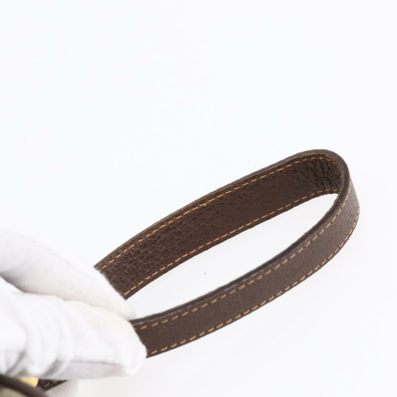 【日本直送】GUCCI GG Supreme Web Sherry Line 手拿包 米色 金色 156 01 034 正品 147494-7