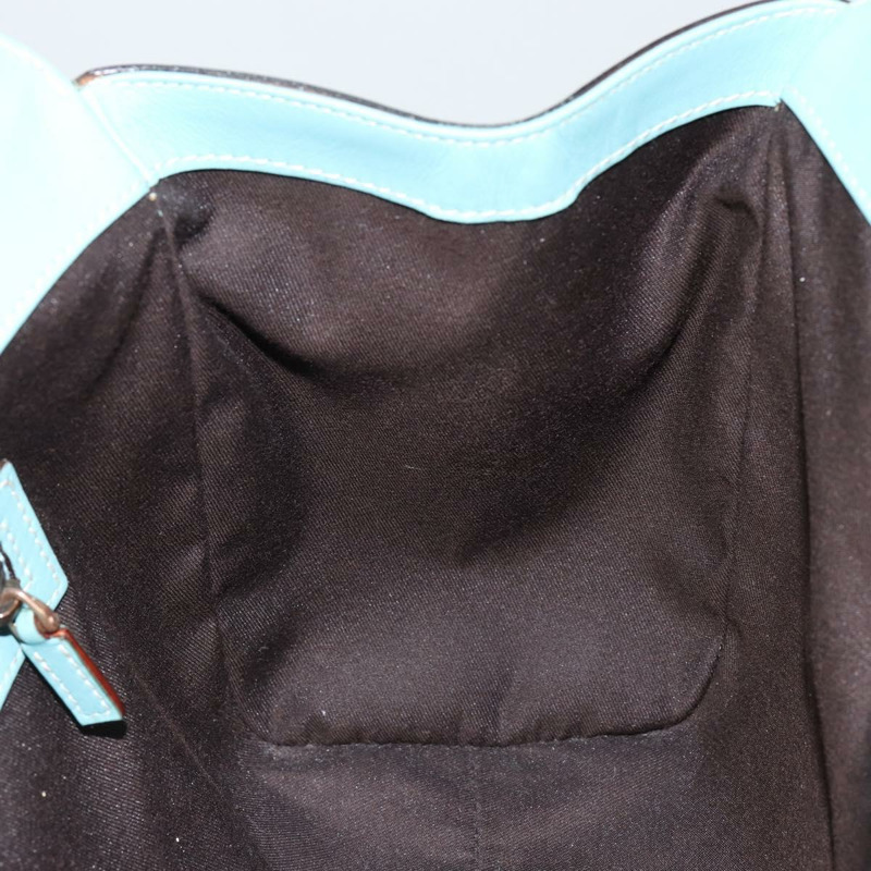 【日本直送】GUCCI 全新 Jerky 單肩包 皮革 藍色 金色 124407 正品 147486-18