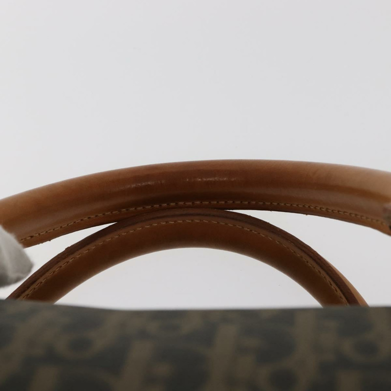 【日本直送】Christian Dior Trotter帆布波士頓包 PVC黑色金色 正品 bs30246-7