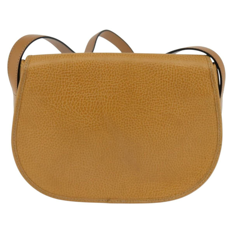 【日本直送】Christian Dior 棕色金色皮革肩背包,正品編號 148323-1