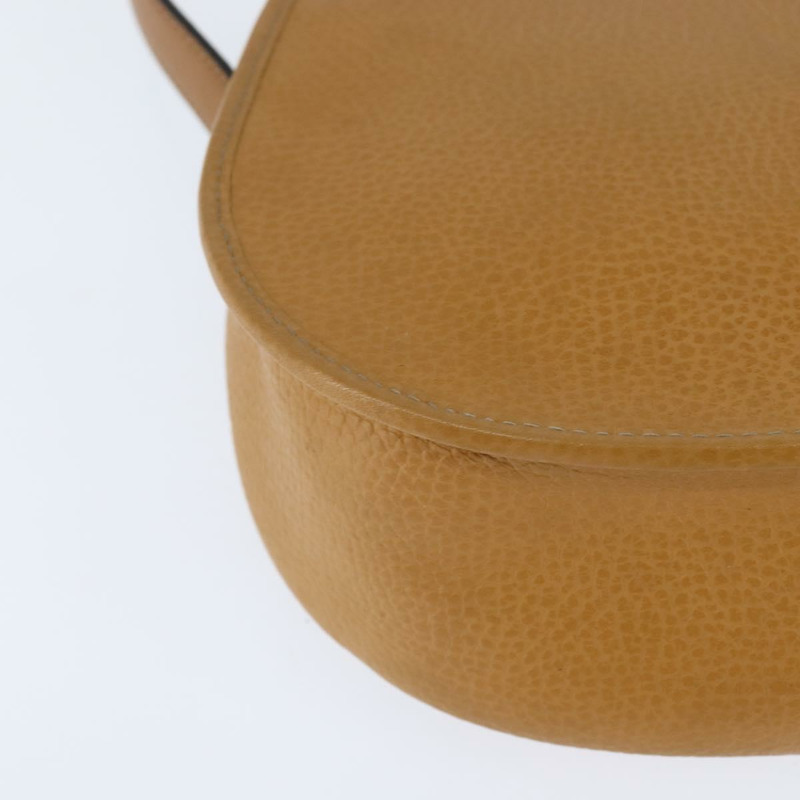 【日本直送】Christian Dior 棕色金色皮革肩背包,正品編號 148323-14