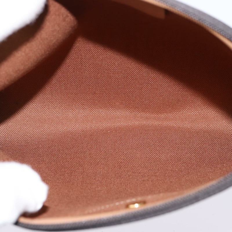 【日本直送】Christian Dior 蜂巢帆布鏈條單肩包 PVC 黑色金色 正品 SW1718-11