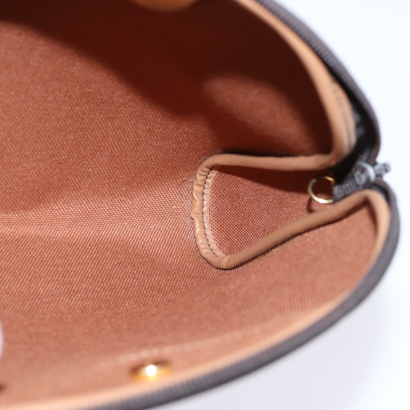 【日本直送】Christian Dior 蜂巢帆布鏈條單肩包 PVC 黑色金色 正品 SW1718-16