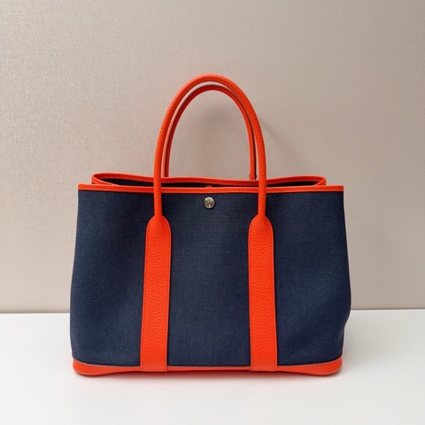 95新Hermes 愛馬仕 GP36 gardenparty 花園包