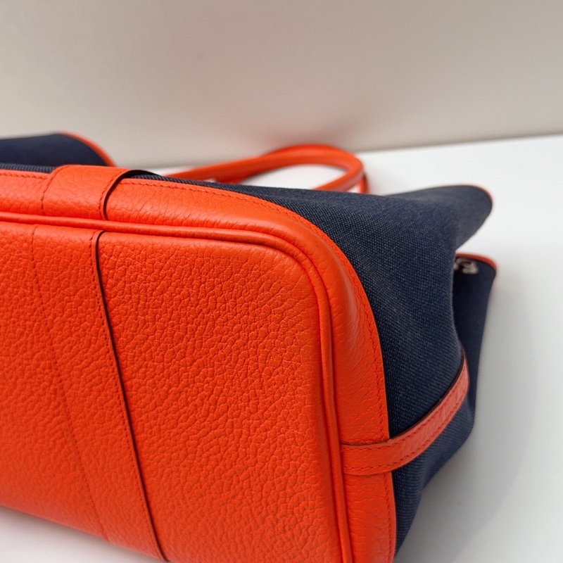 95新Hermes 愛馬仕 GP36 gardenparty 花園包-8