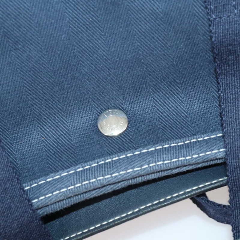 【日本直送】愛馬仕 Valparaiso MM 手提包 帆布 海軍藍 正品 BA6620-10