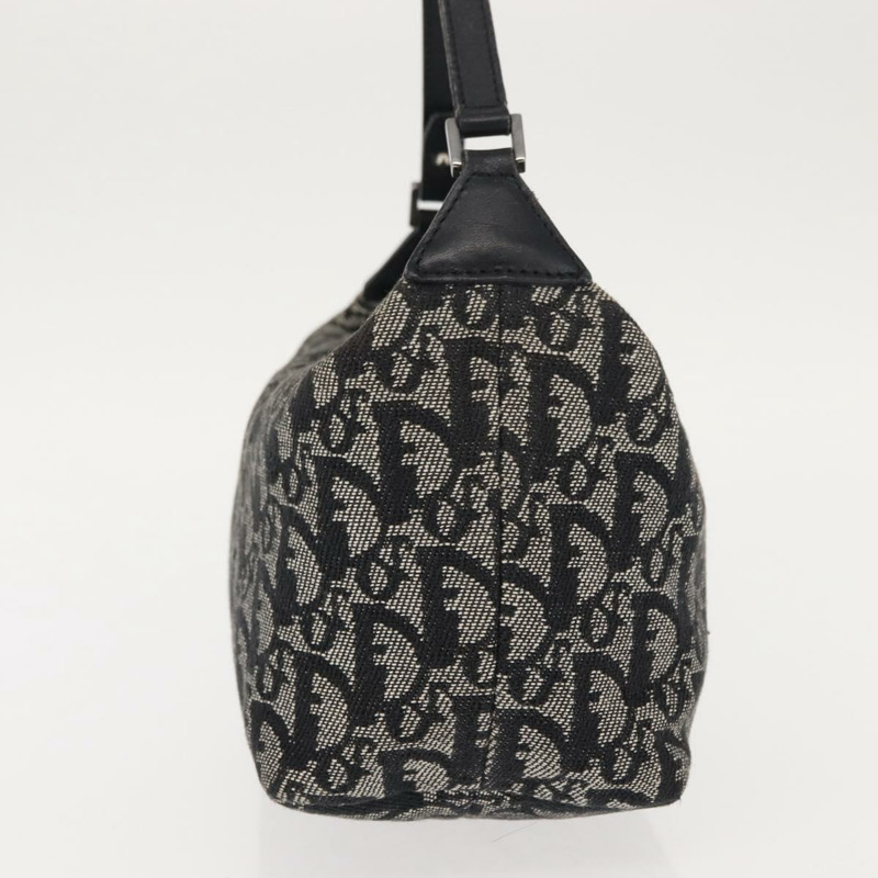 【日本直送】Christian Dior Trotter帆布肩背包 黑色 正品 146645-2