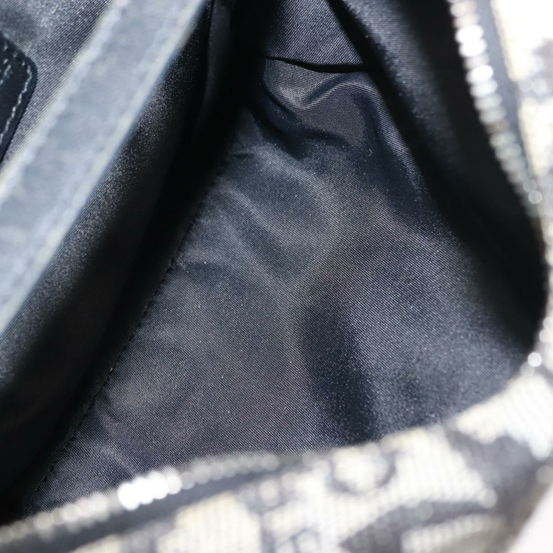 【日本直送】Christian Dior Trotter帆布肩背包 黑色 正品 146645-10