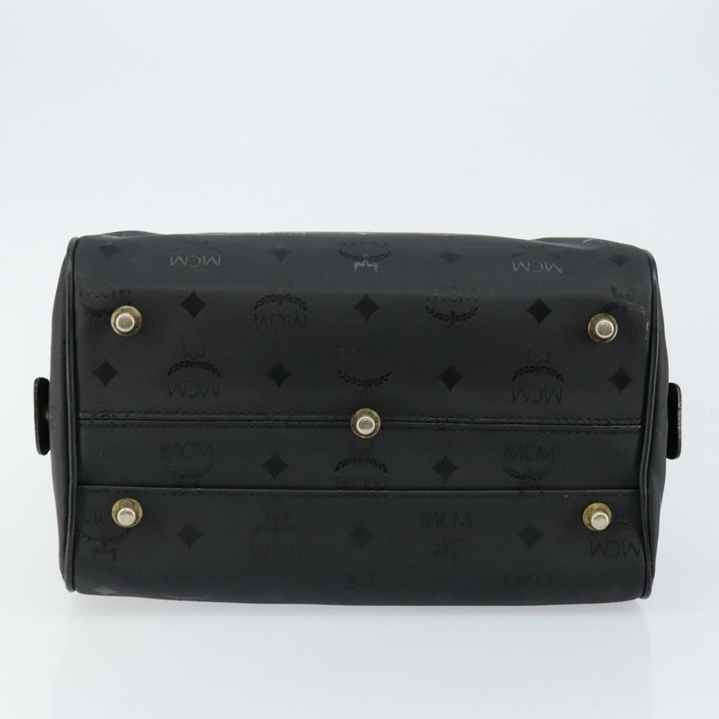 【日本直送】MCM Vicetos Logoogram 手提包 PVC 黑金色 正品 146785-4