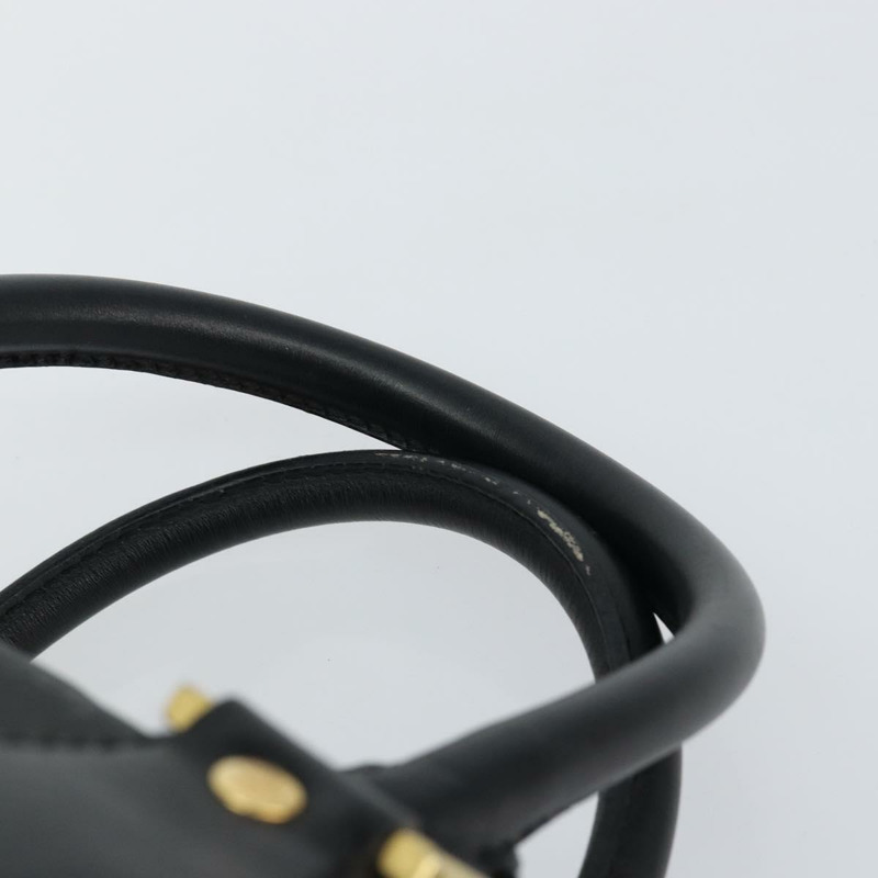 【日本直送】MCM Vicetos Logoogram 手提包 PVC 黑金色 正品 146785-7