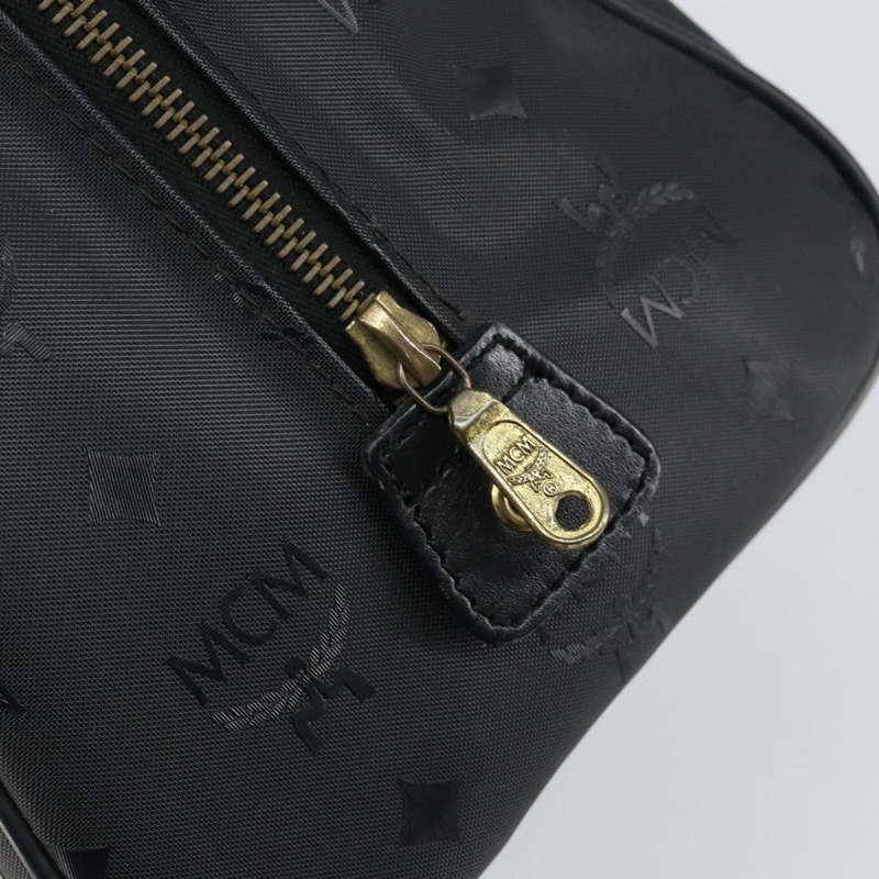 【日本直送】MCM Vicetos Logoogram 手提包 PVC 黑金色 正品 146785-16