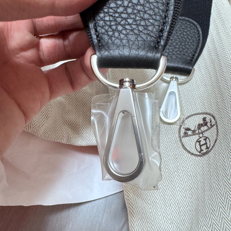 HERMÈS EVELYNE 29 黑色銀釦 愛馬仕-13