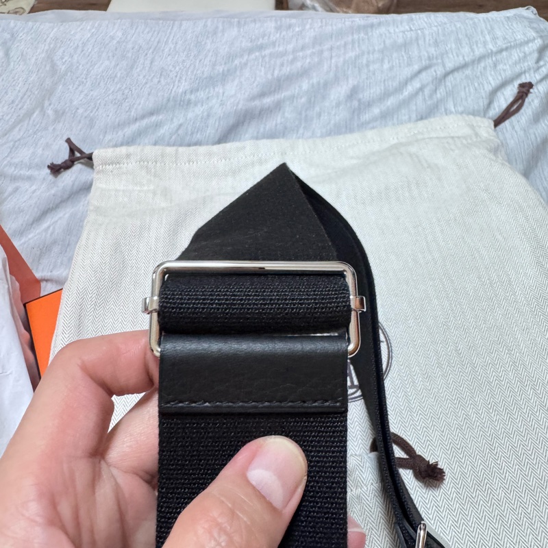 HERMÈS EVELYNE 29 黑色銀釦 愛馬仕-20