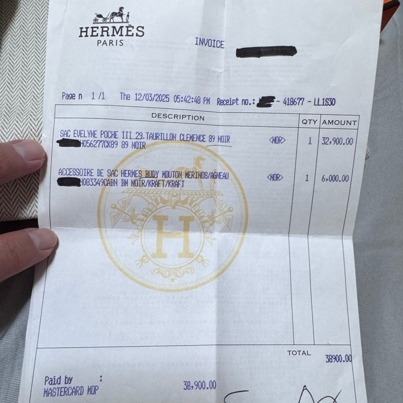 HERMÈS EVELYNE 29 黑色銀釦 愛馬仕-25