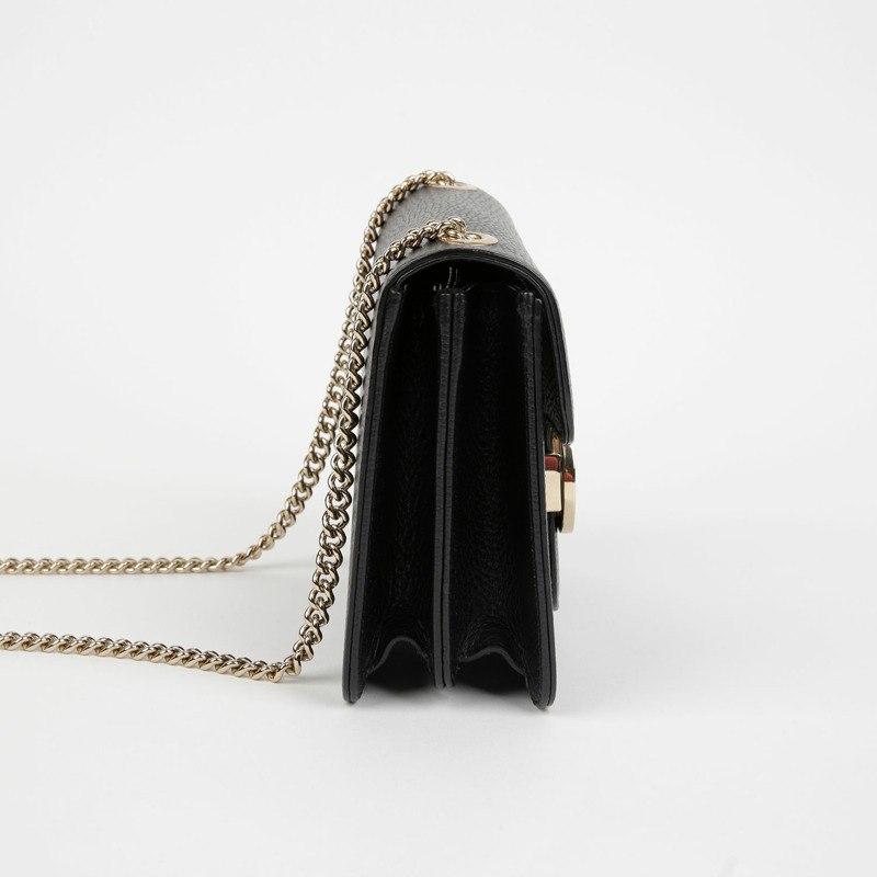 GUCCI 互扣鏈條單肩斜背包 510304-3