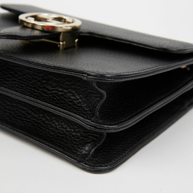 GUCCI 互扣鏈條單肩斜背包 510304-5