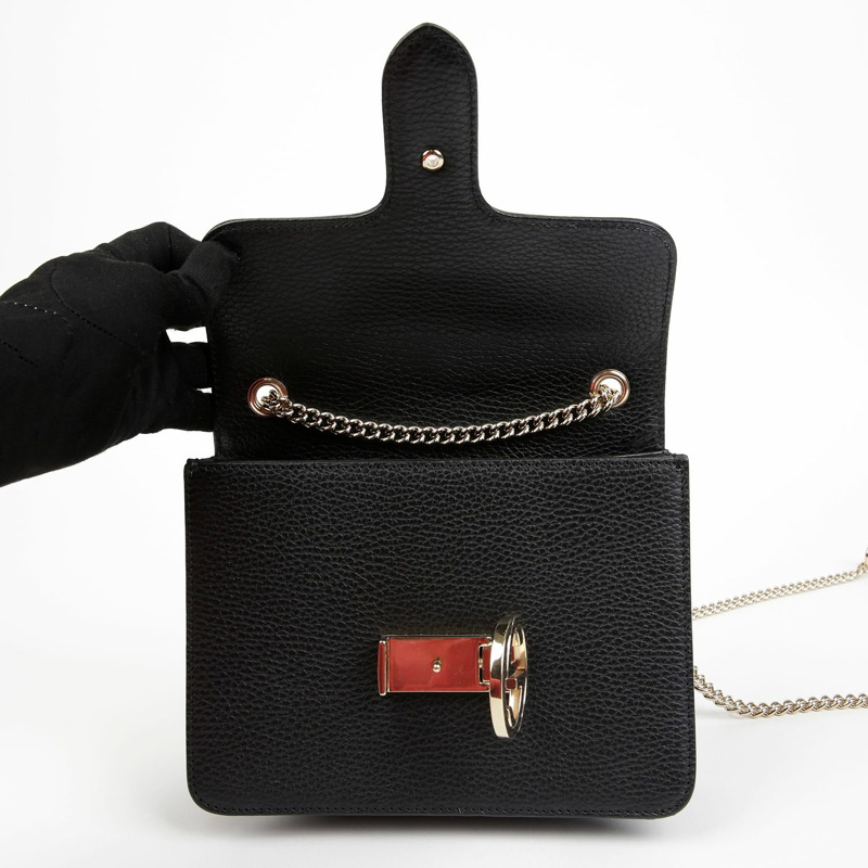 GUCCI 互扣鏈條單肩斜背包 510304-7