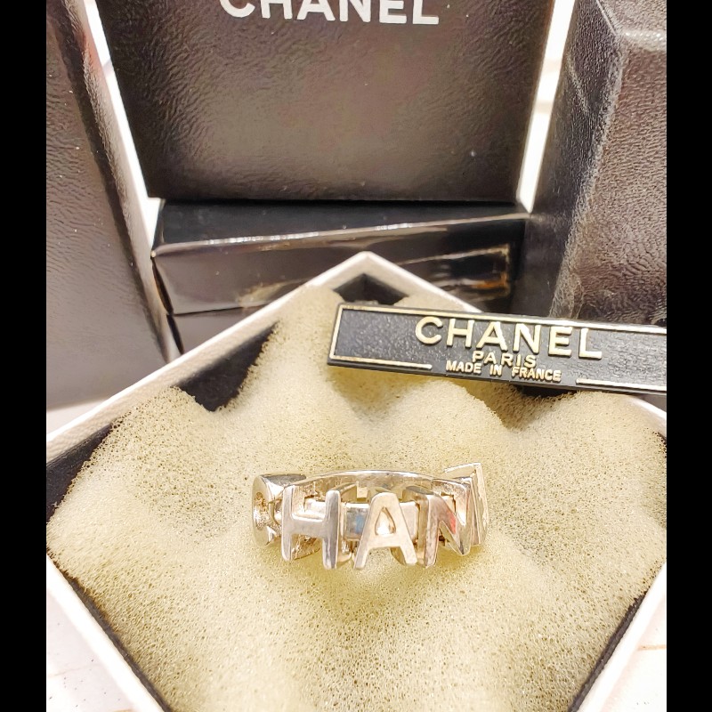 Chanel 02P標誌戒指-4