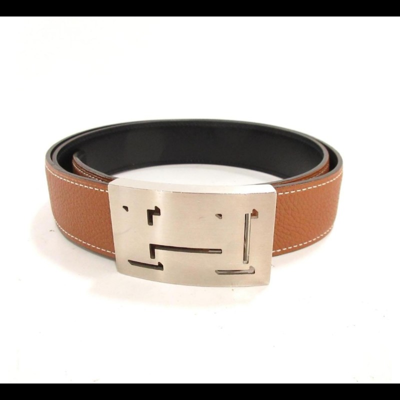 Herme's Lucky Metal H皮帶-5