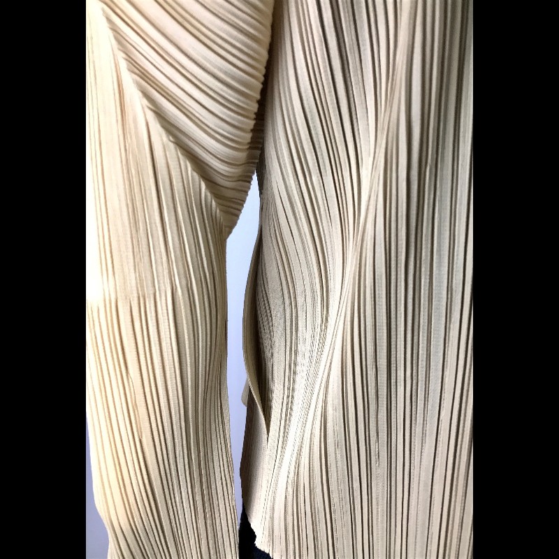 三宅一生Pleats Pleasa 系列褶皺開襟長袖外套-8