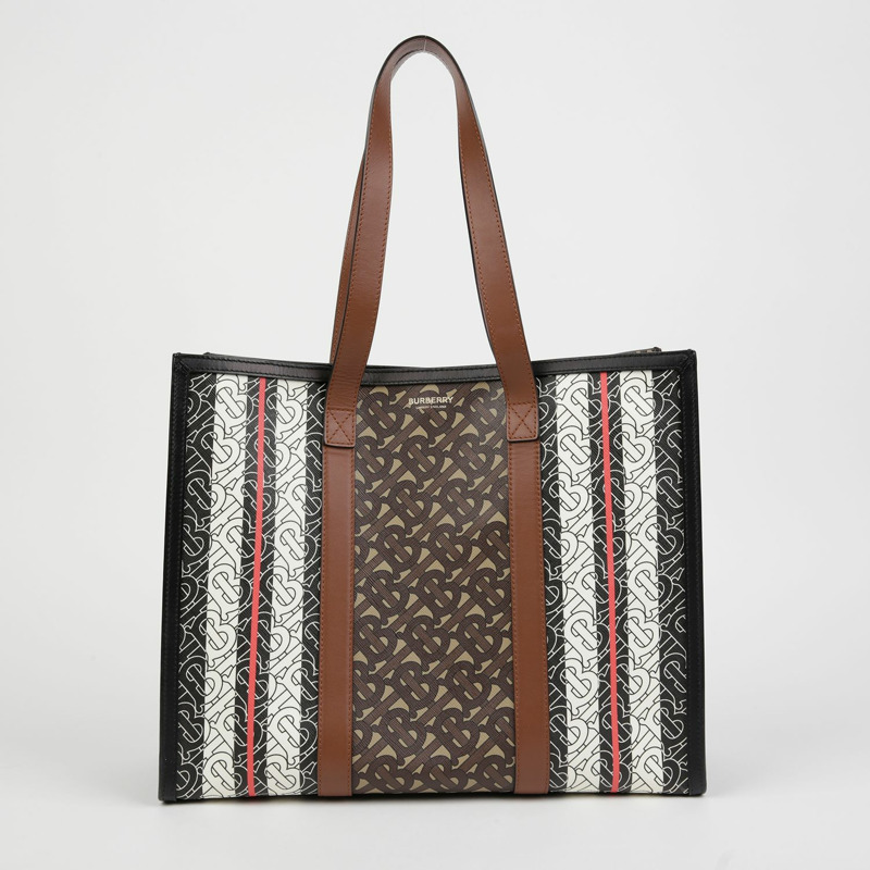 BURBERRY Monogram 條紋肩背包 8019383-1