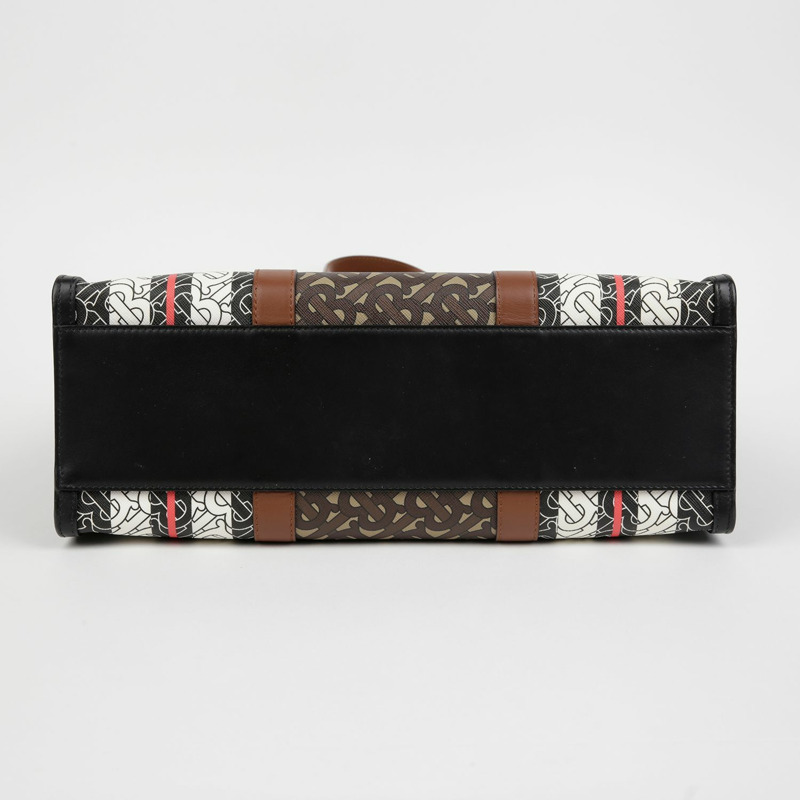 BURBERRY Monogram 條紋肩背包 8019383-7