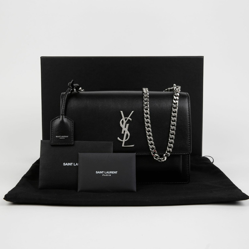 SAINT LAURENT 442906 日落中號鏈條單肩斜背包-0