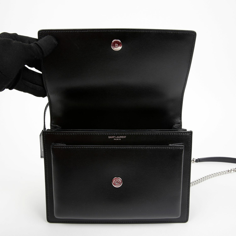 SAINT LAURENT 442906 日落中號鏈條單肩斜背包-6