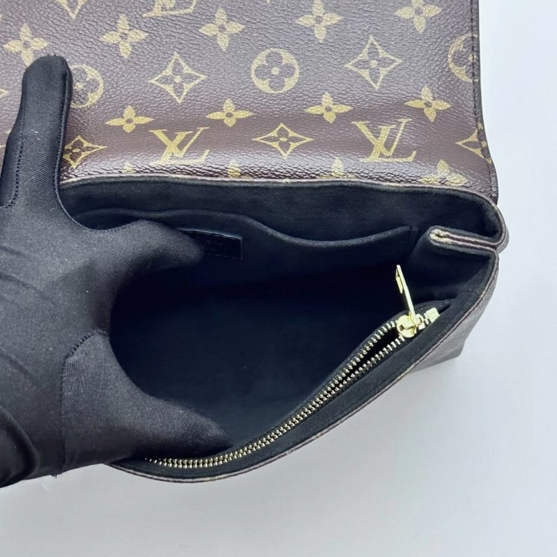 ️LV 老花Saintplacide黑金信封鍊條包26*17*7 98新配件塵袋-3