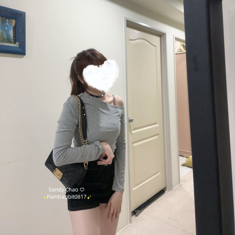 ෆ Chanel boy20黑金-0