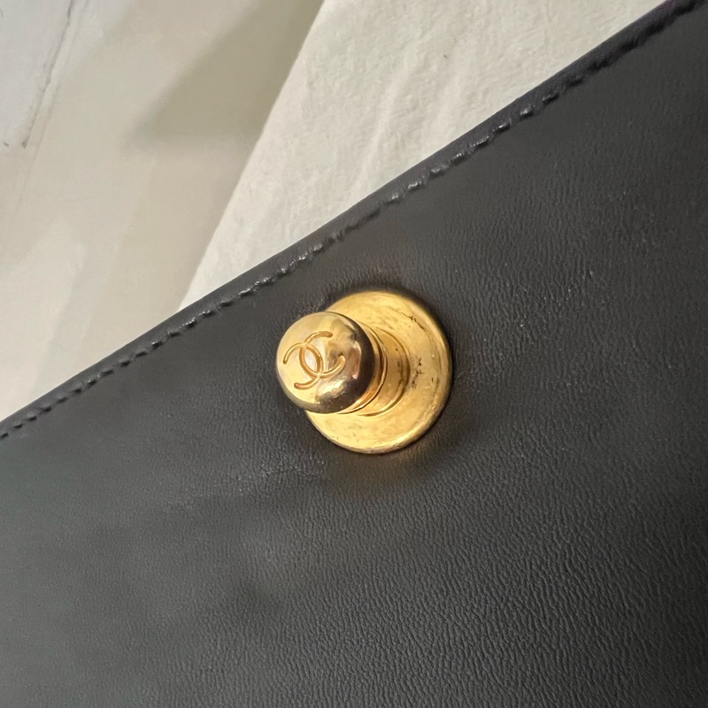 ෆ Chanel boy20黑金-24