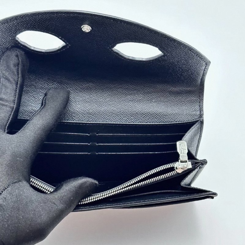 LV 山本寬齋臉譜系列長款錢包19*10*2.5 98新配件塵袋-4