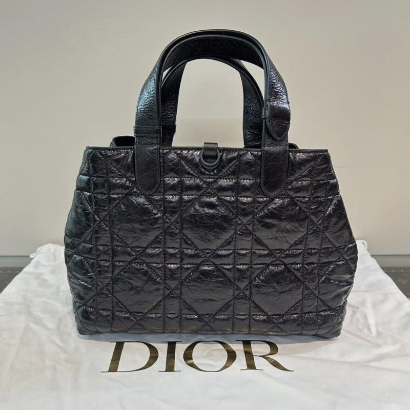 DIOR so black油蠟皮Toujours手提子母手提包 29*22*17 99新配件塵袋-5