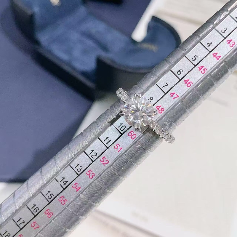 Harry Winston海瑞溫斯頓 Brilliant Love款1克拉鑽戒49號,主鑽1.31ct,F色,vs1,2019年購入-5