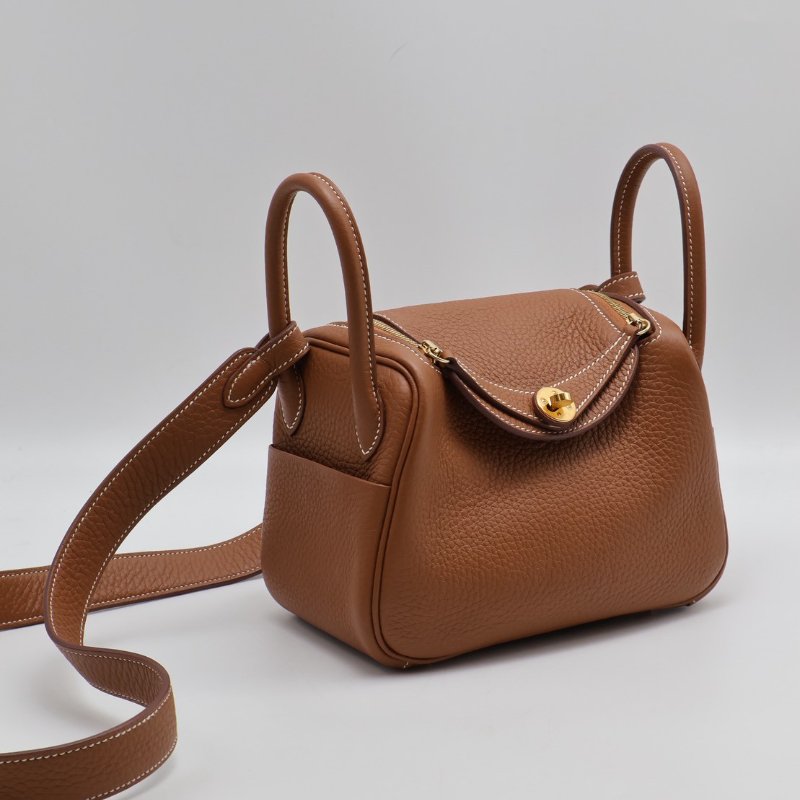 HERMES Mini lindy - 金棕金 B-6