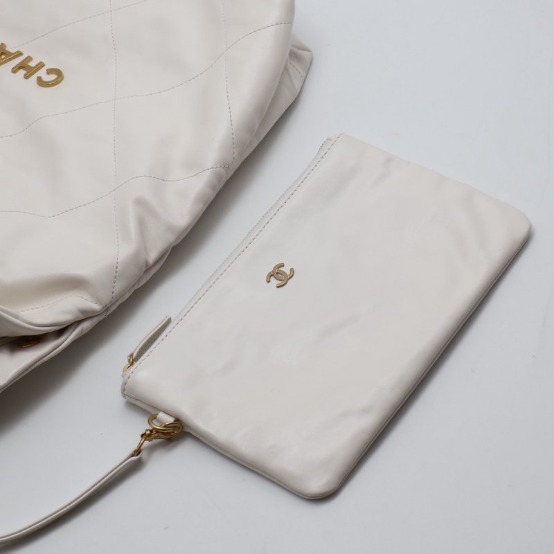 CHANEL 22 Bag - 中號白金-3