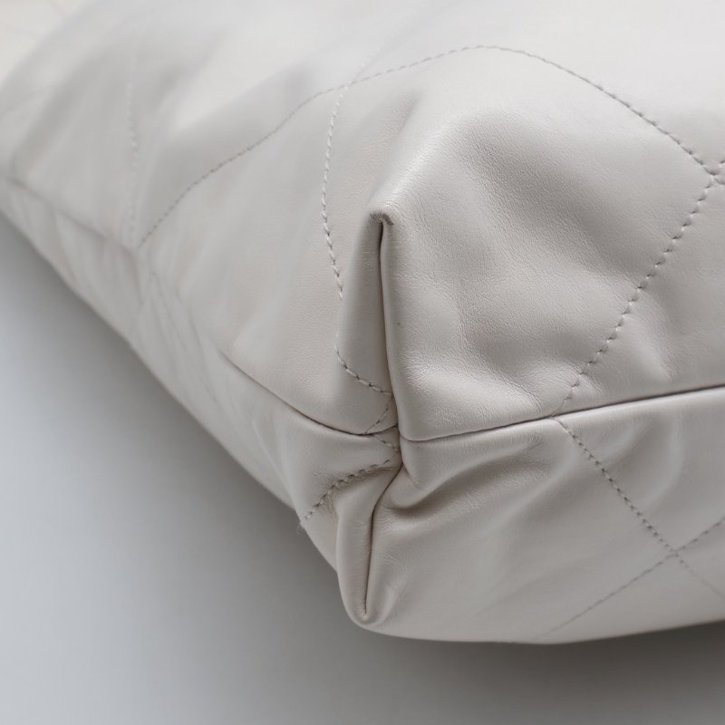 CHANEL 22 Bag - 中號白金-7