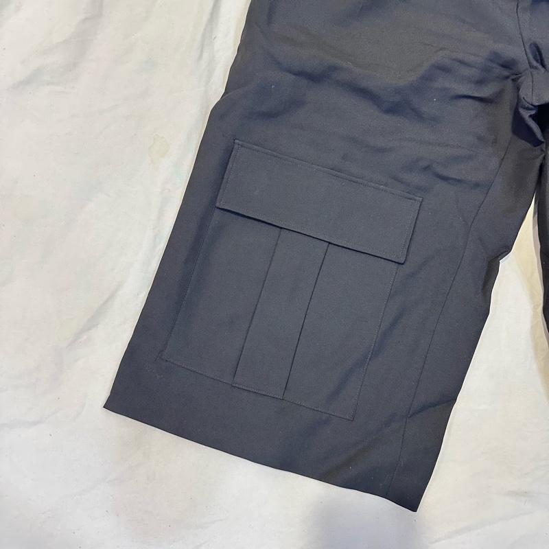 LOEWE羊毛7分寬褲-5