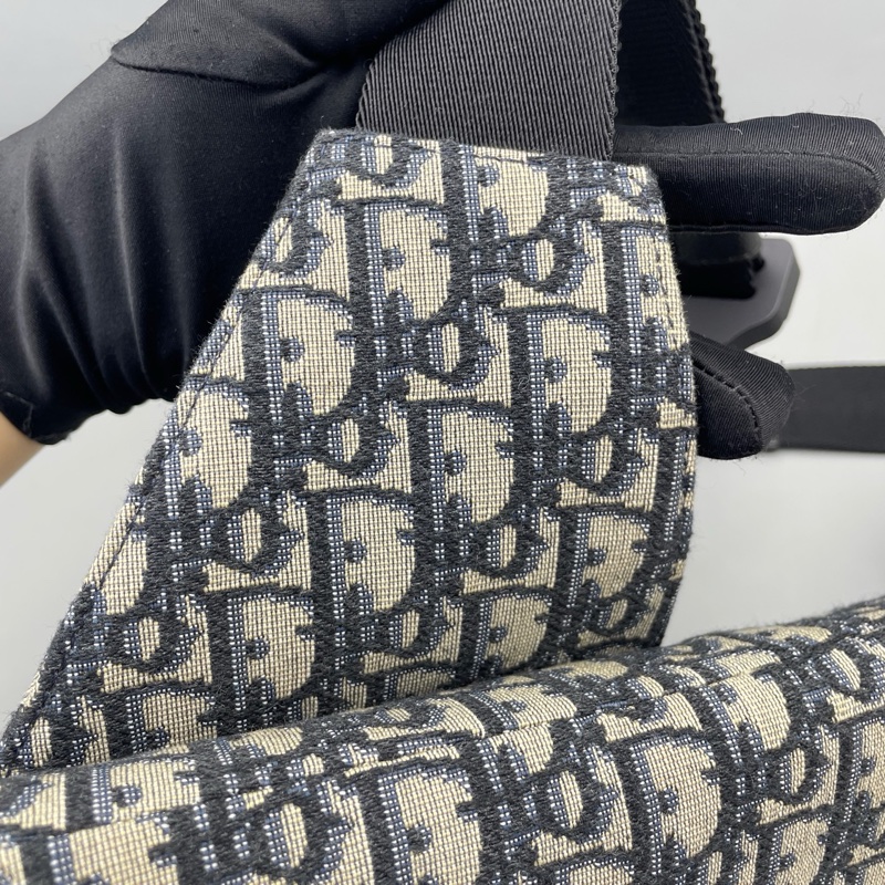 Dior迪奧馬鞍腰包老花藍 尺寸約26*20*4cm 20年-11