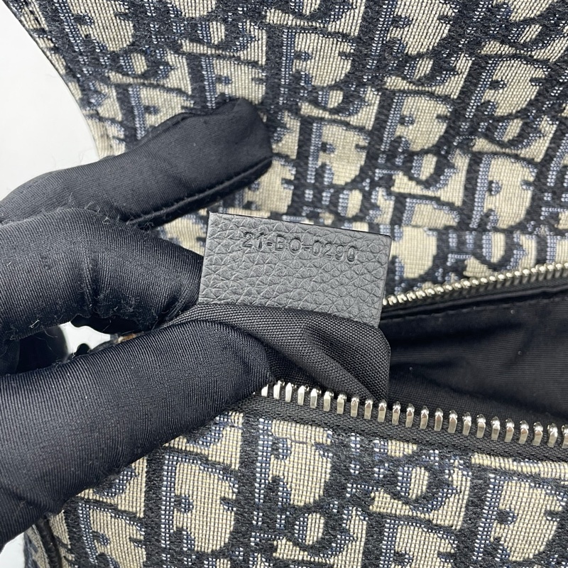 Dior迪奧馬鞍腰包老花藍 尺寸約26*20*4cm 20年-31