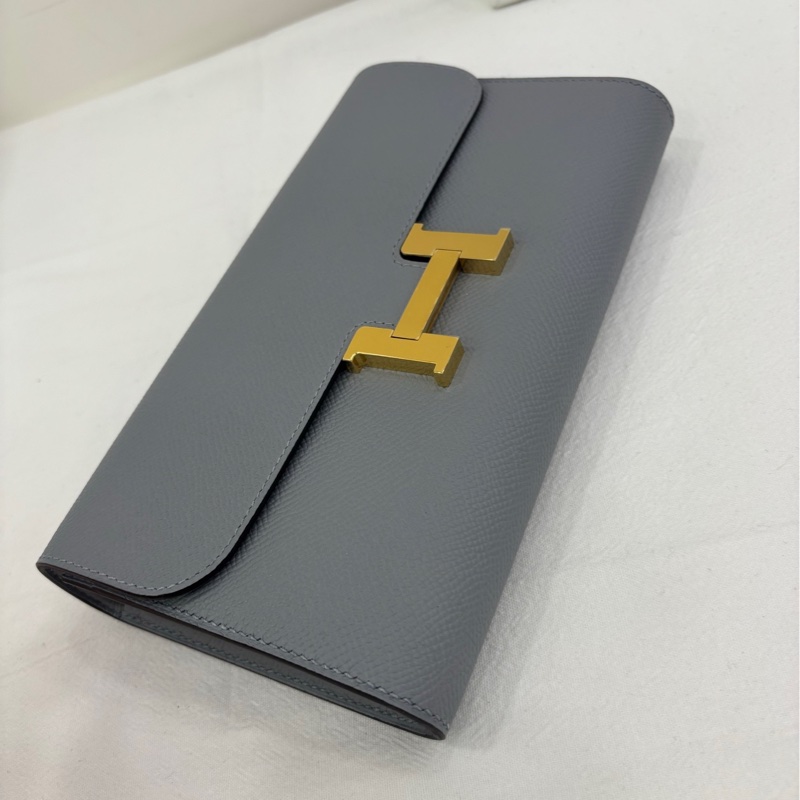 Hermes 愛馬仕 constance togo 康康togo 木偶灰金扣 Gris pantin ghw epsom皮 K刻 全新-3