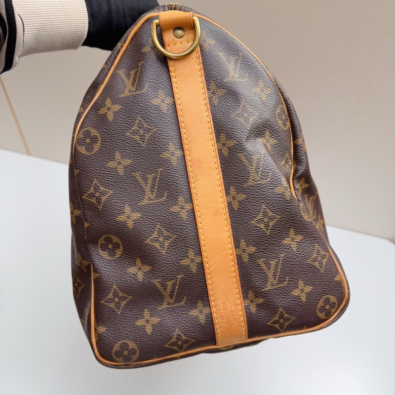 95新LV keepall45老花旅行袋-2