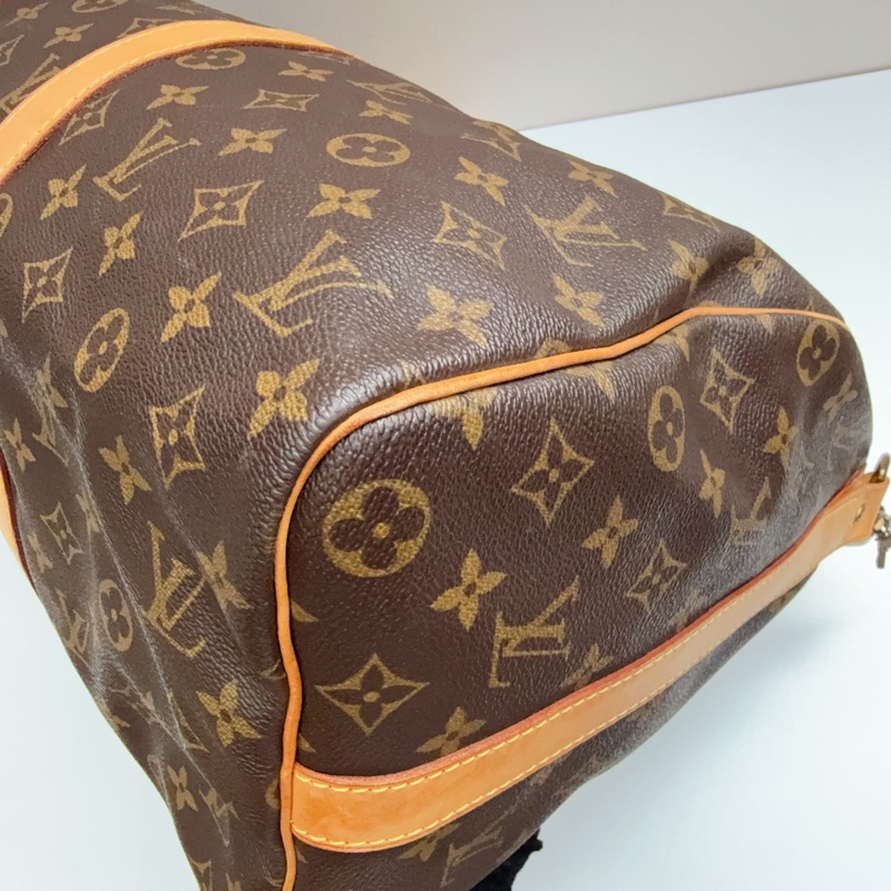95新LV keepall45老花旅行袋-9
