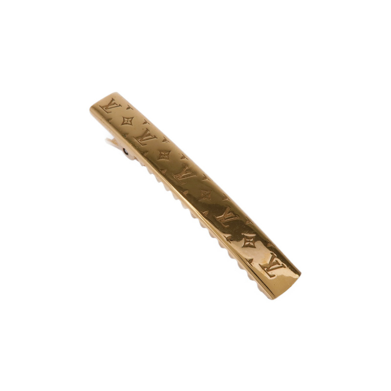 LOUIS VUITTON 金屬Nanogram Hair Clip髮夾-3