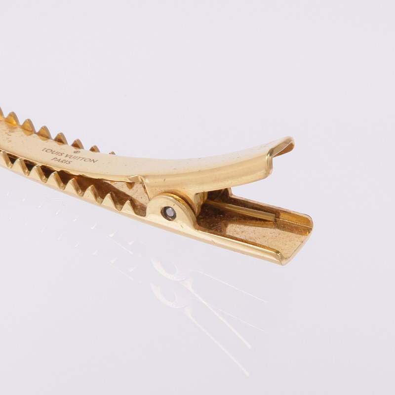 LOUIS VUITTON 金屬Nanogram Hair Clip髮夾-5