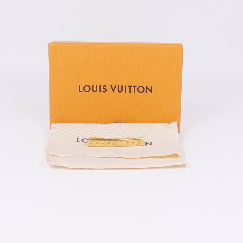 LOUIS VUITTON 金屬Nanogram Hair Clip髮夾-8