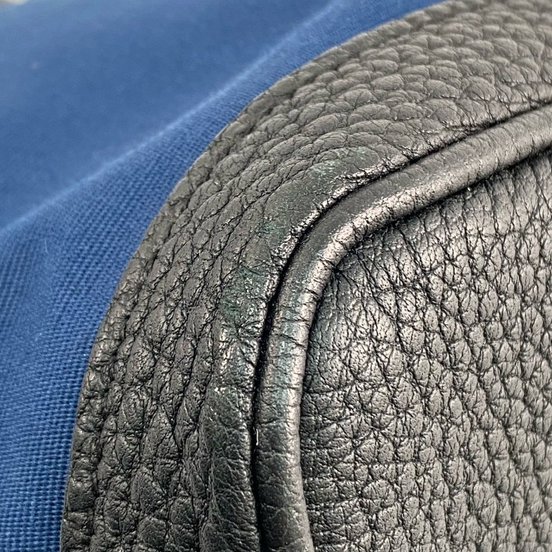 △ Hermes 愛馬仕 Garden party 30 Navy, Black Canvas Negonda Calfskin Tote Bag Stamp X Garden party 30 深藍色, 黑色帆布小牛皮托特袋X刻 -257022042-7